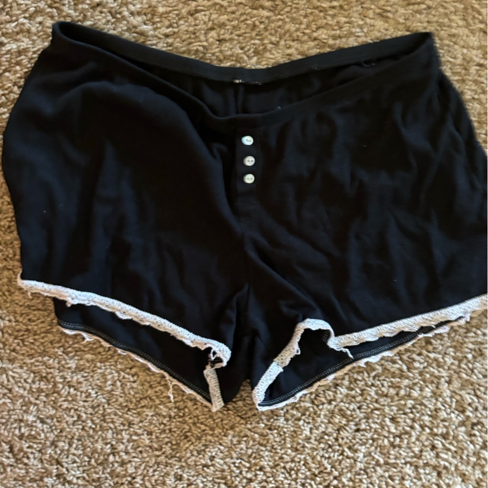 Black pj bottoms